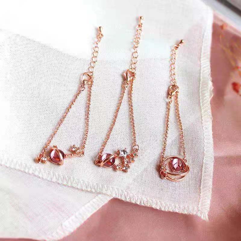 Bộ Vòng cổ + Vòng Tay + Vòng cổ Mặt Hình Vũ Trụ Độc Đáo | BigBuy360 - bigbuy360.vn