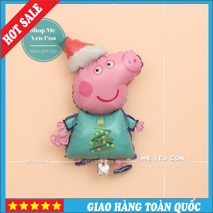 Bóng Heo Trang Trí Sinh Nhật Sự Kiện 36inch, Phụ Kiện Trang Trí Sinh Nhật Đẹp, Bóng Heo Peppa