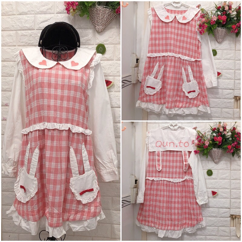 Đầm Lolita Mori girl phong cách Nhật Bản new 99%