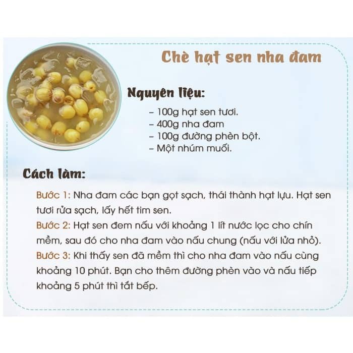 combo 5kg hạt sen Huế