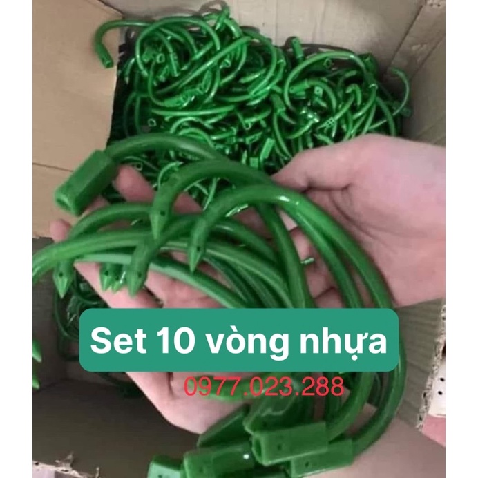 Bộ xỏ sẹo bò, kìm bấm mũi bò thao tác bấm vòng nhựa kèm chốt nhanh chóng