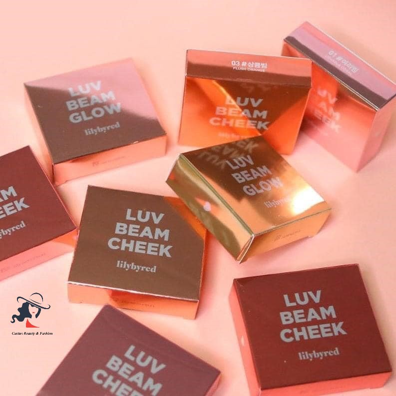 Phấn má hồng trái tim Lilybyred Luv Beam Cheek