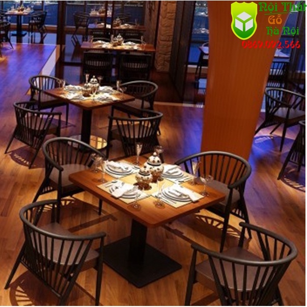 🔴 FREE SHIP 🔴Ghế GENNY 12 Nan, Ghế Cafe 12 nan Song Tiện Tròn 100% Gỗ Tự Nhiên Cao Cấp- Gỗ Hà Nội Furniture