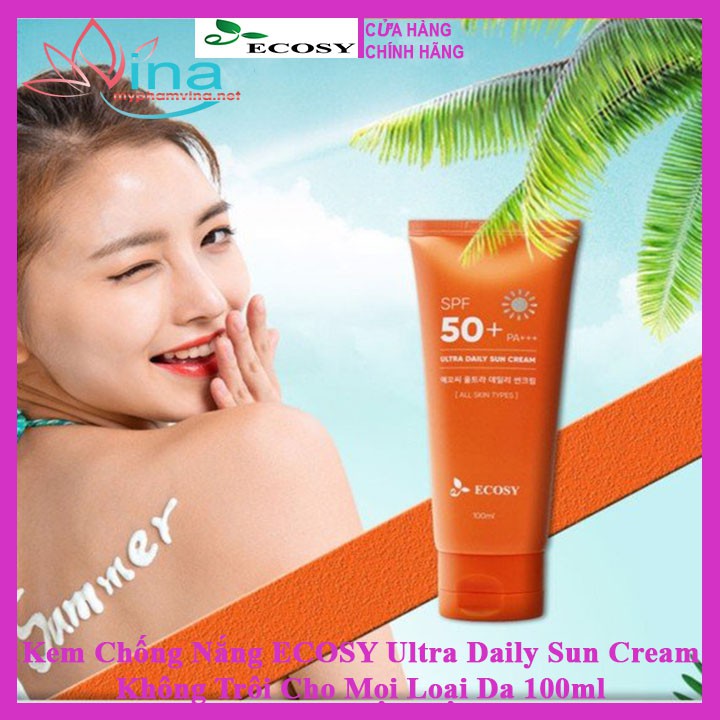 Kem chống nắng Ecosy Ultra Daily Sun Cream 100ml