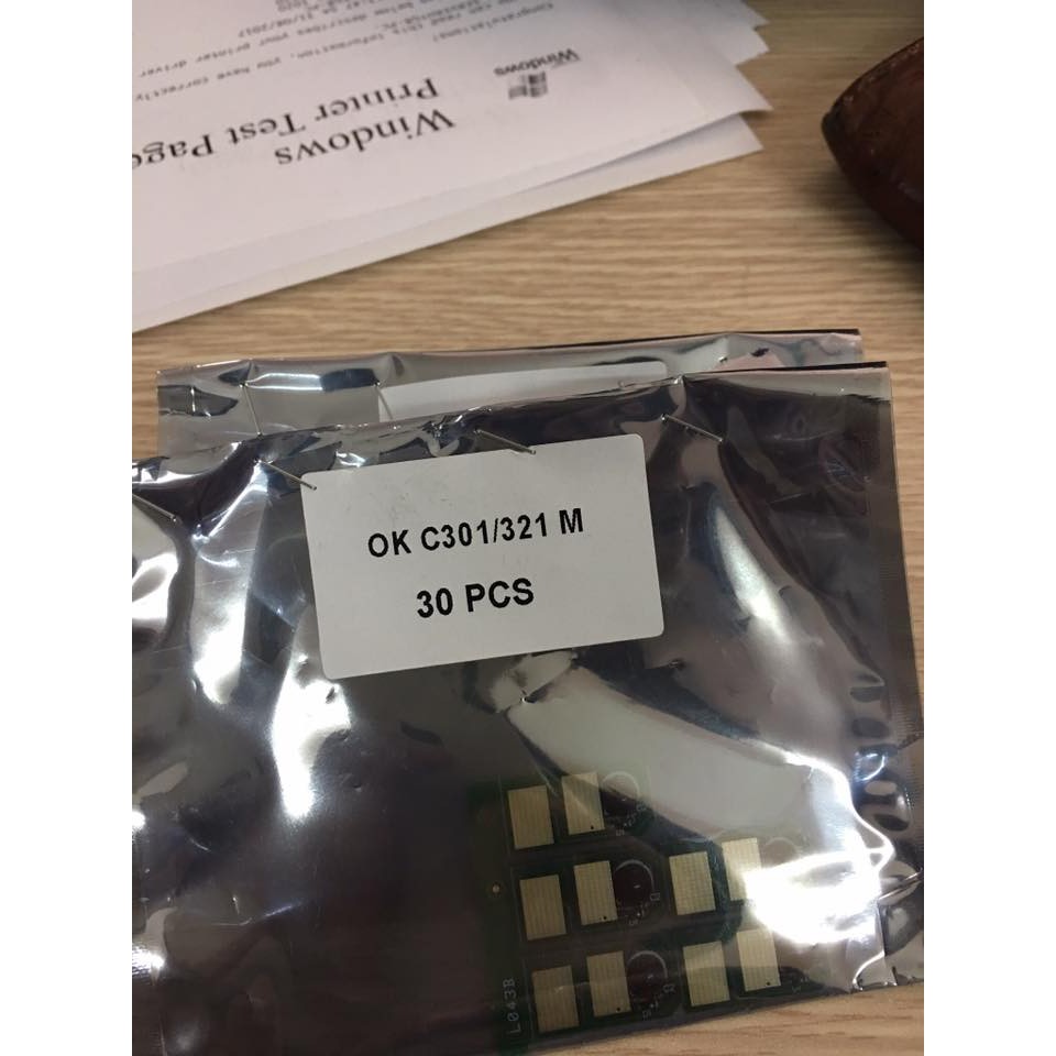 Bộ chip 4 màu cho máy Oki C310/321DN