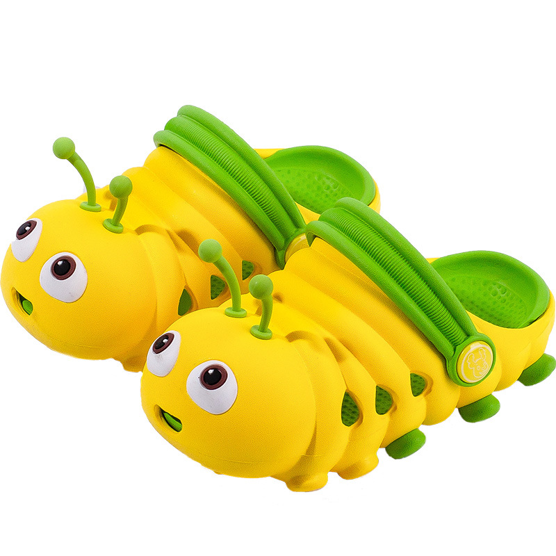 Giày có lỗ Caterpillar Không trơn trượt Dép dưới mềm cho bé