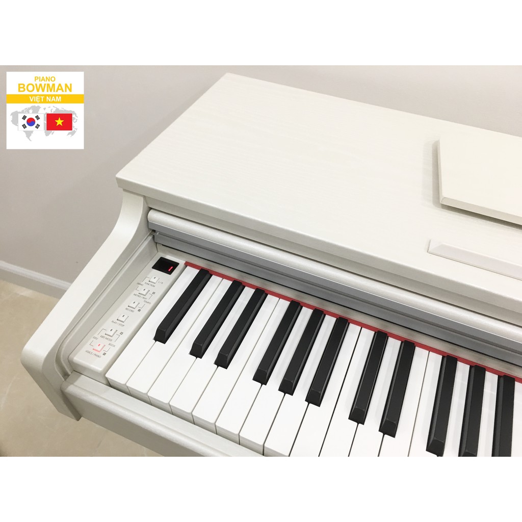 Đàn Piano điện mới BOWMAN CX200 - Màu Trắng - Bảo hành 2 năm