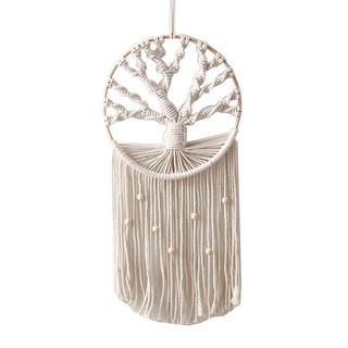 Deamcatcher macrame hình cây trang trí