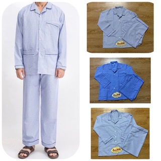 Bộ pyjama bộ đồ ngủ dài tay các ông các bố - bộ đồ mặc nhà kẻ nhiều mẫu
