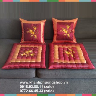 Nệm lót ghế gỗ - nệm lót ghế gỗ