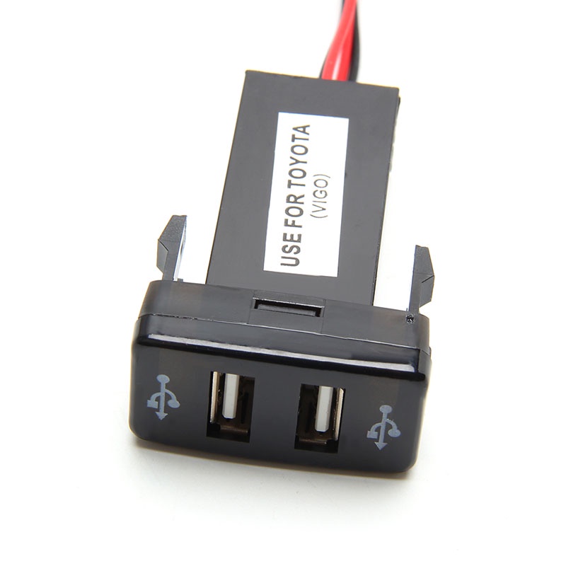 Tẩu Sạc Điện Thoại / Máy Tính Bảng Hai Cổng USB Type-C 4 2A Cho Xe Hơi