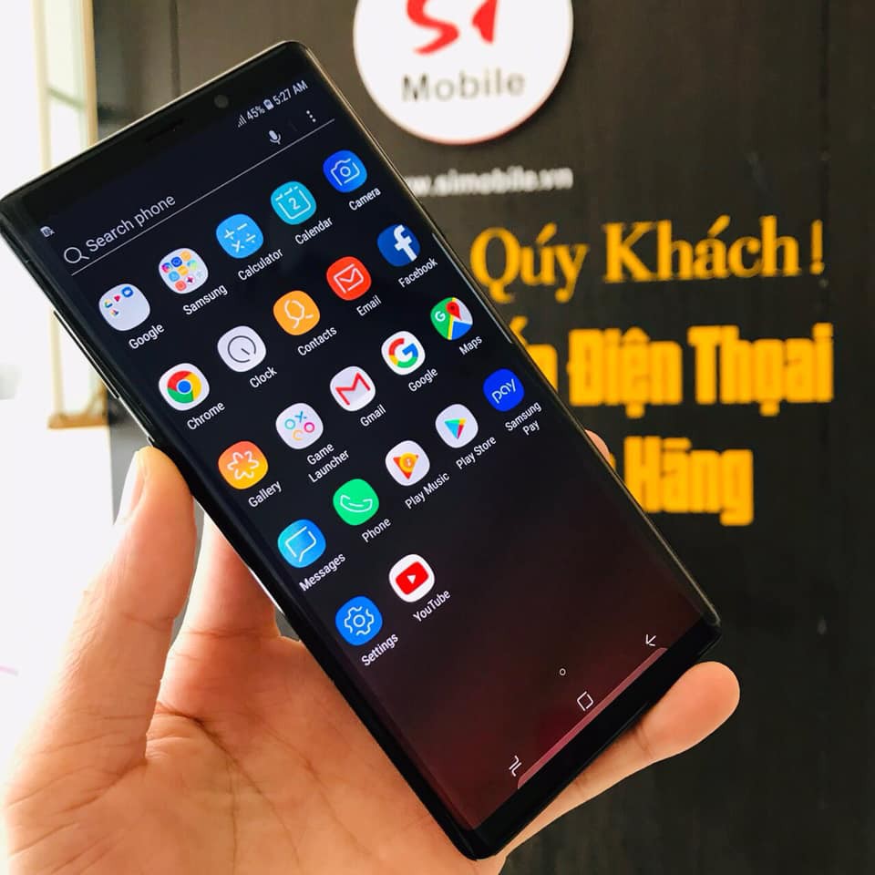 Điện thoại Samsung Galaxy Note 9 Ram 6GB,Rom 128GB  like new 99% uy tín giá rẻ nhất tphcm