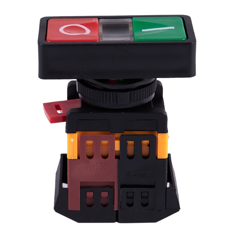 Công Tắc Bật / Tắt Đèn AC 220V Màu Vàng 1 NO 1 NC