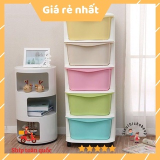 Tủ đa sắc 5 tầng Việt Nhật nhỏ gọn
