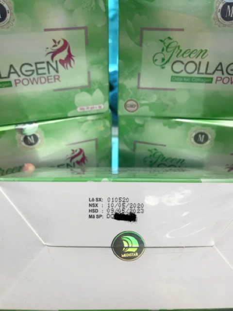 [Chính Hãng] Diệp lục collagen mẫu mới GMP | Thế Giới Skin Care