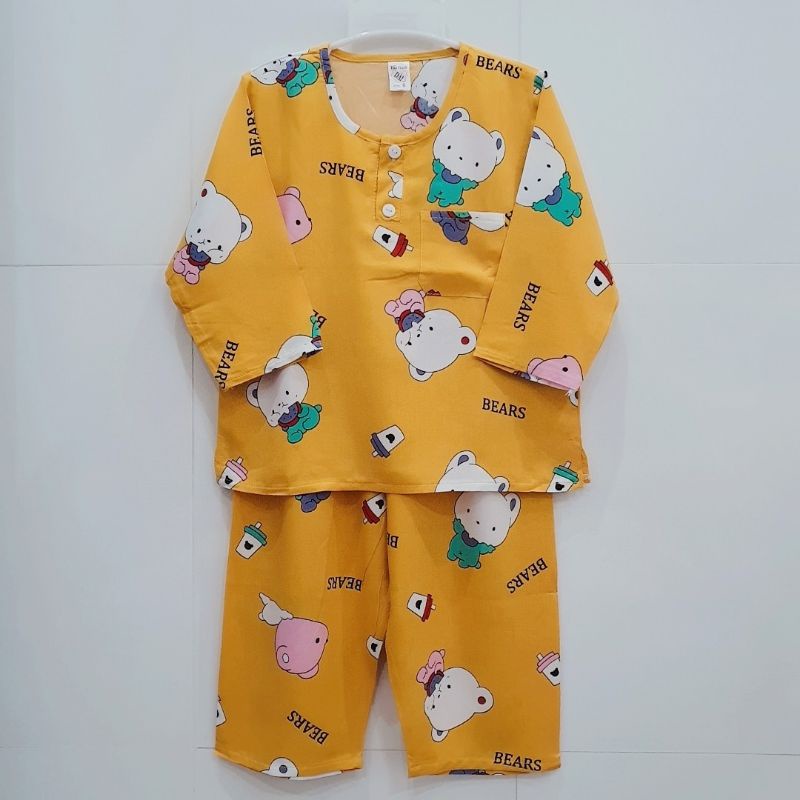 🌻 15-17kg Đồ bộ tole bé trai tay dài quần dài