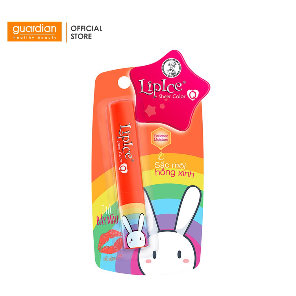 Son dưỡng LipIce Sheer Color Q Bestie Thỏ Bảy Màu 2.4g