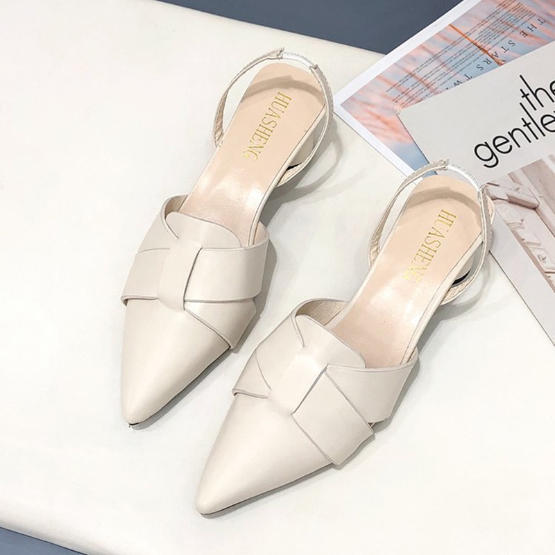 Xăng đan Cao Gót Mũi Nhọn Thời Trang Dành Cho Nữ