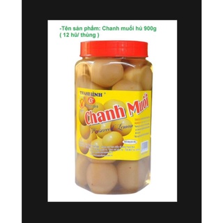Chanh muối trái hủ 900g
