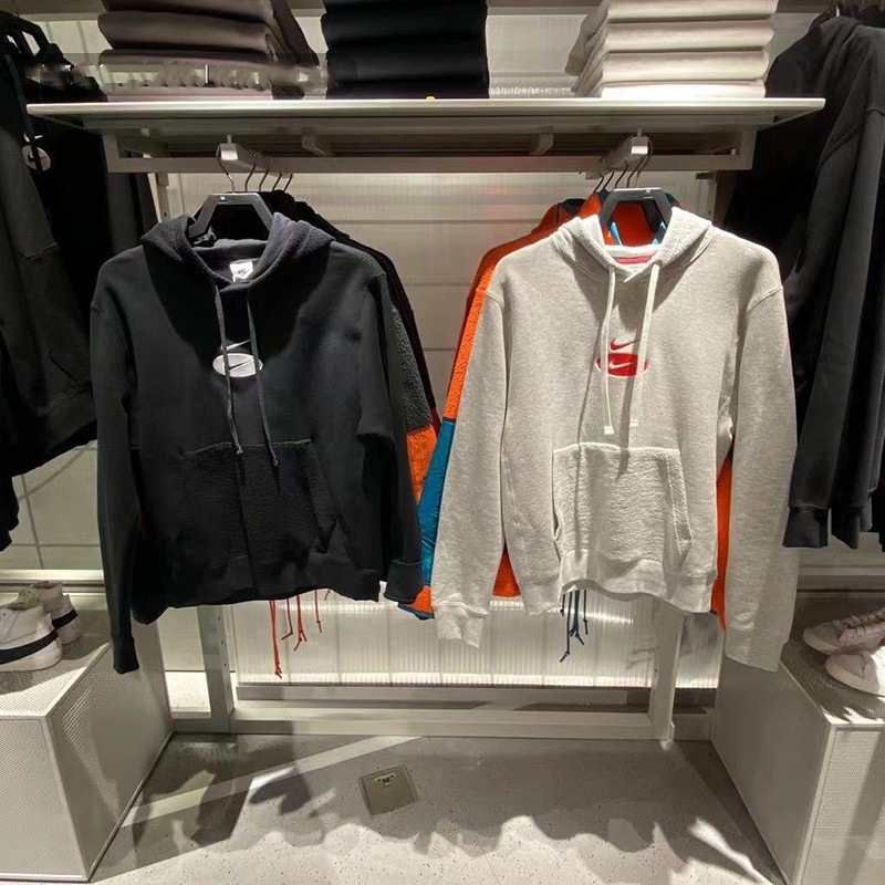 Áo Hoodie Thêu Logo Nike Swoosh DM5463