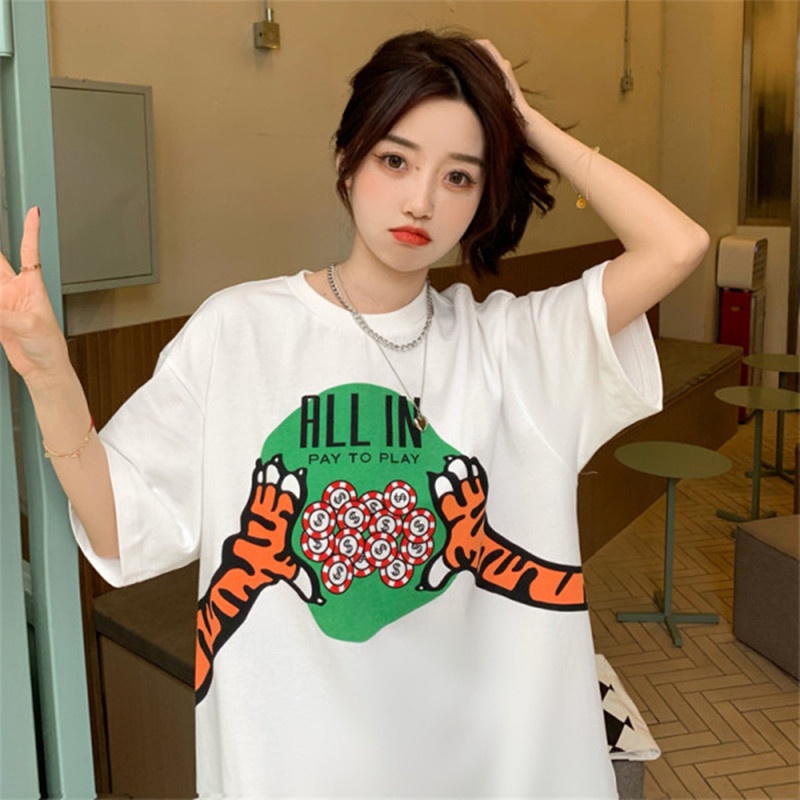 Áo Thun 3158 All In Form Rộng PEONYB Nữ [FREESHIP]  Phông ngắn tay lỡ in hình vintage hàn quốc đẹp cá tính Ulzzang