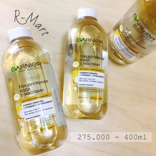 Dầu tẩy trang GARNIER của Nga chai to 400ml