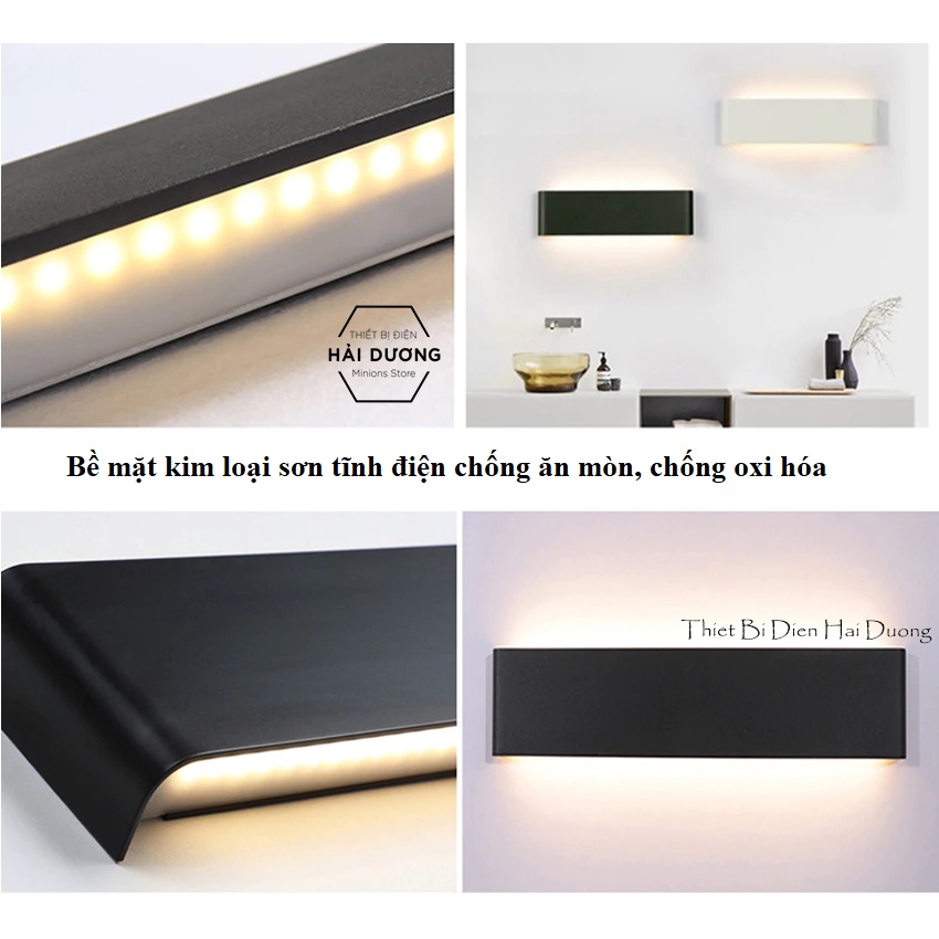 Đèn hắt tường Energy Green Lighting TN185 2 đầu kiểu dáng hiện đại 32w size 91cm - ánh sáng vàng