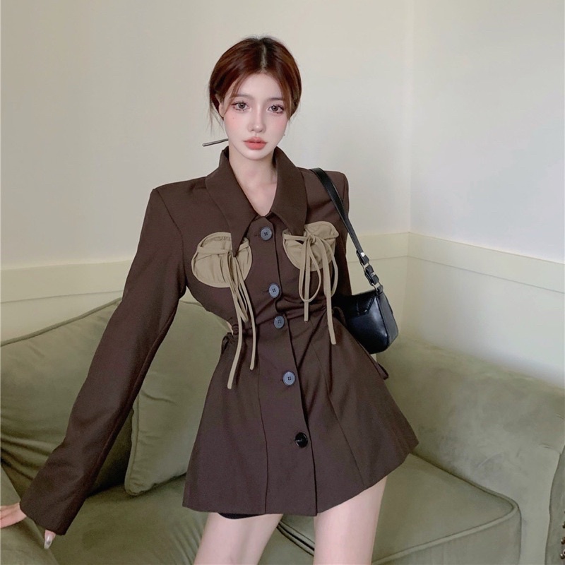 Đầm vét Tay dài  120