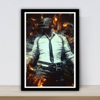 Áp Phích Treo Tường Trang Trí Hình Game Pubg 25.4 cm