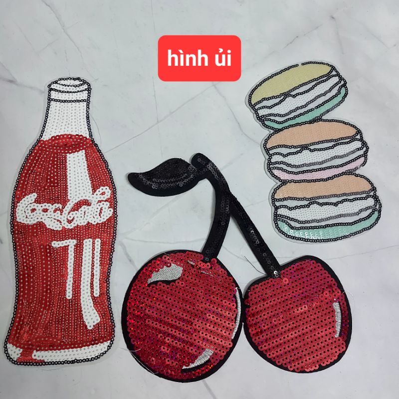 Hình ủi và may trang trí .