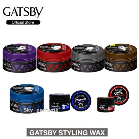 [Wax Gatsby - Đủ Loại] Wax Vuốt Tóc Gatsby (65g/75g)