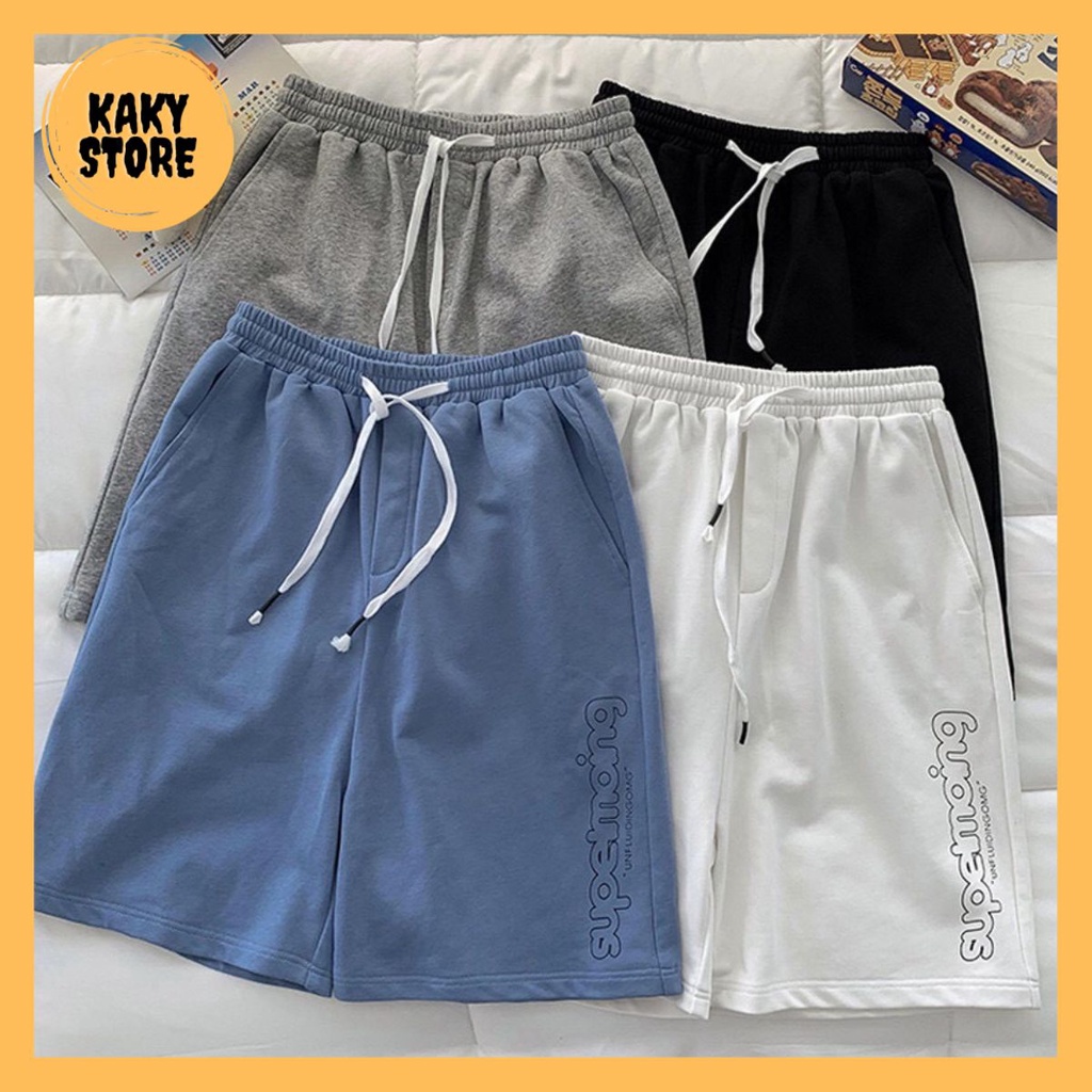 Quần đùi nam nữ , chất umi thể thao mặc nhà hay đi chơi đều thoải mái ⚡ kakystore⚡