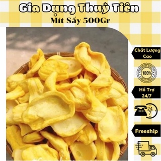 Mít sấy giòn 500gr hàng xuất khẩu nguyên cánh loại ngon
