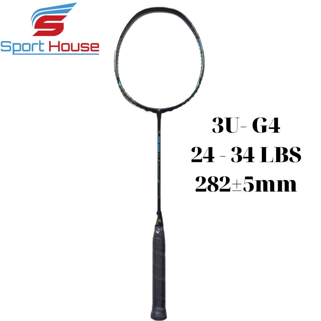 Vợt cầu lông SPORTHOUSE MC3 Chính Hãng ( Kéo Max 15.4kg Bảo Hành 6 Tháng)