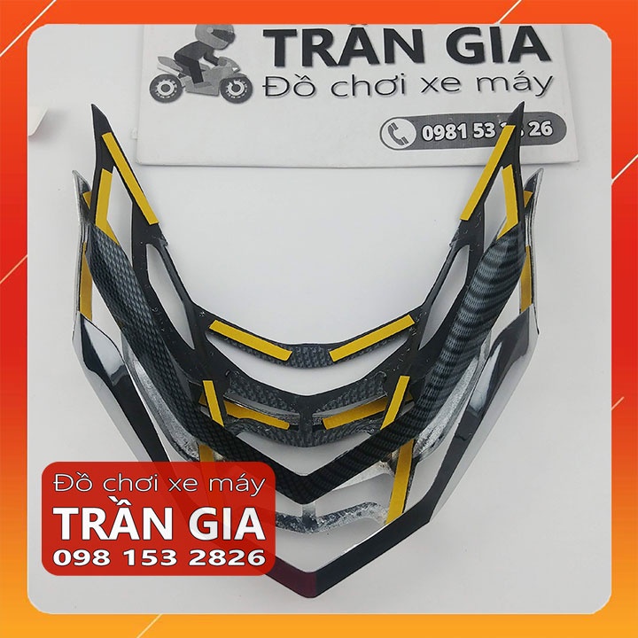 Ốp đèn sau xe AB năm 2022-2023 airblade 125 160 cc viền đèn hậu chụp lái inox cacbon air blade 160cc -phụ kiện trang trí