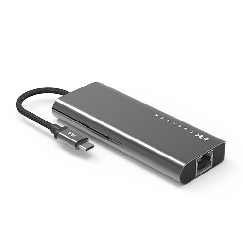 Bộ chia cổng USB Portable 6 in 1 USB-C Hub Feeltek