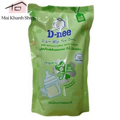 ComBo 2 Túi Rửa Bình Sữa Dnee Thái Lan 600ml/Túi