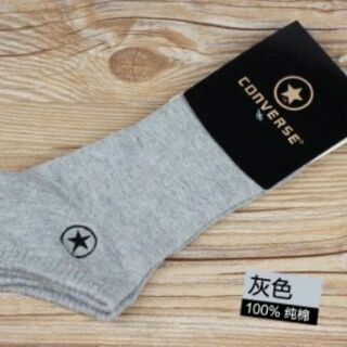 Combo 3 đôi vớ nam nữ cổ ngắn Converse thêu