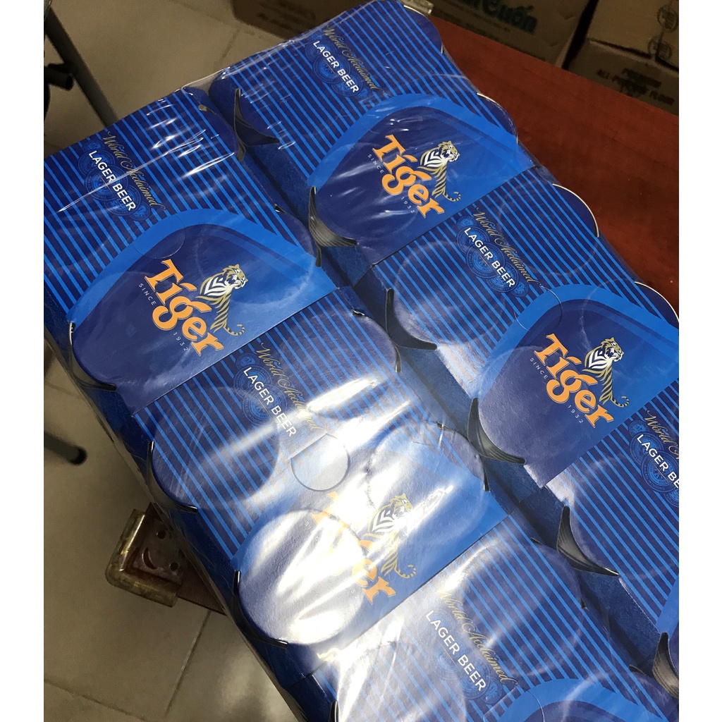 [Q.3] QUẬN 3 [HỎA TỐC] [DEAL SỐC] [FREESHIP] KHAY 24 LON BIA TIGER DẠNG ĐÓNG GIẤY KÍN BIA TIGER MẪU MỚI 2021 GIÁ BÌNH ỔN