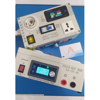 Bộ cấp nguồn đa năng sửa mạch, test mạch, test led, đo dòng ăn của thiết bị loại có aptomat