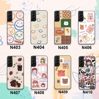 Ốp lưng Samsung S21 / S21 FE mặt cười Smile dễ thương. Vỏ lưng SS galacao cấp loại 1