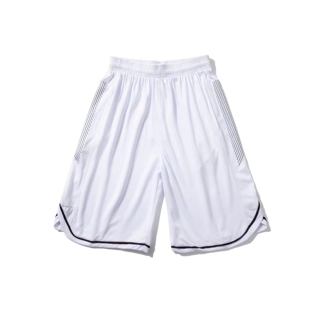 Quần Short Thể Thao Lưng Thun Ống Rộng Oversize Thời Trang Hàn Quốc Dành Cho Nam / Size M-3XL