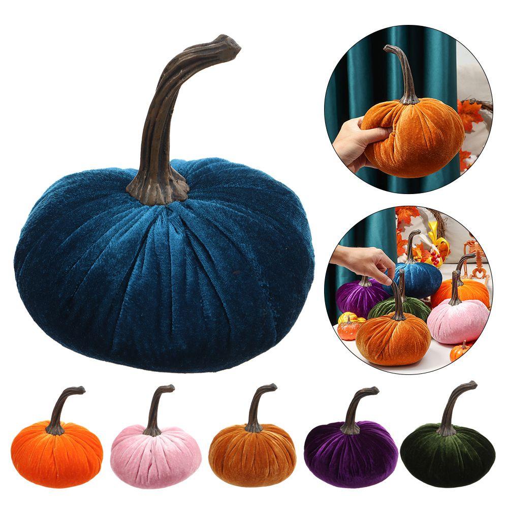 PINEVN Bí Ngô Nhồi Bông Mềm Mại Trang Trí Halloween