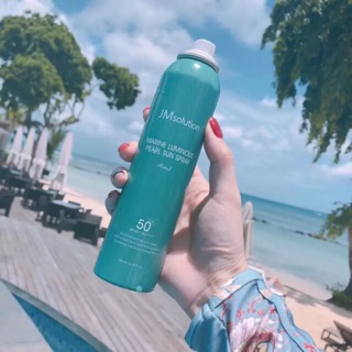 Xịt Chống Nắng Jm Solution Marine Luminous Pearl Sun Spray SPF 50+/PA +++