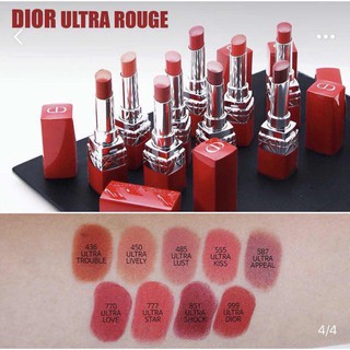 [ Fullsize Fullbox ] Son Dior Vỏ Đỏ Ultra Rouge màu 436_641_999