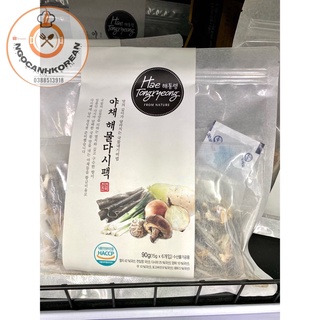 <HOT> TẢO BẸ HẢI SẢN RAU/ CÁ CƠM  90GR HÀN QUỐC