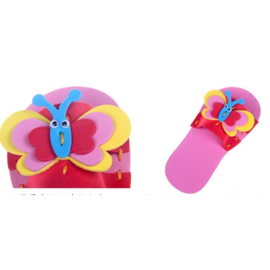 Tự làm dép lê handmade cho bé