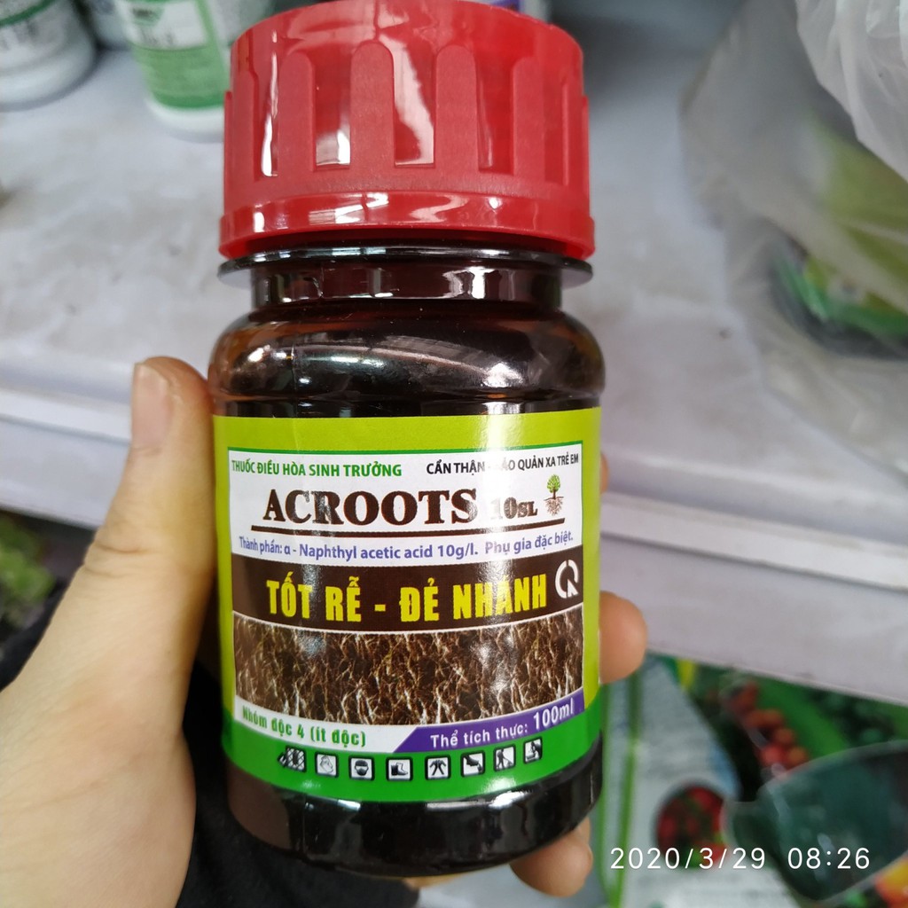 PHÂN BÓN KÍCH RỄ ACROOTS LỌ 100ML