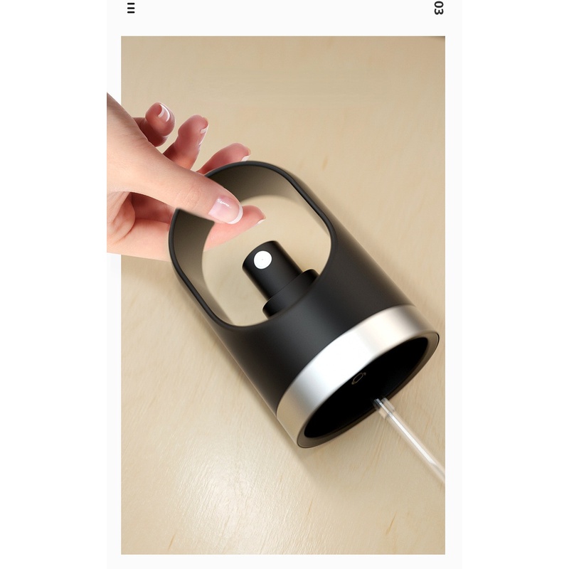 Bình Xịt Dầu Bằng Thủy Tinh Có Tay Cầm Nhấn