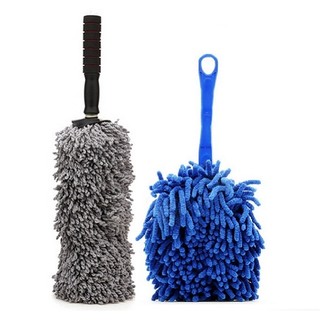 Bộ 1 chổi lau xe sợi dầu và 1 chổi chuyên dụng cho ô tô Hando